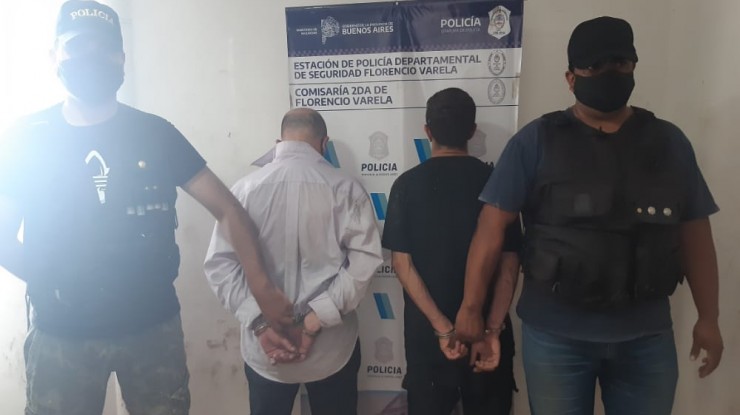 Dos detenidos por robo modalidad entradera